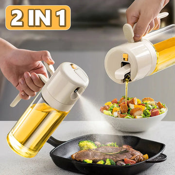 2-in-1-Ölsprühflasche