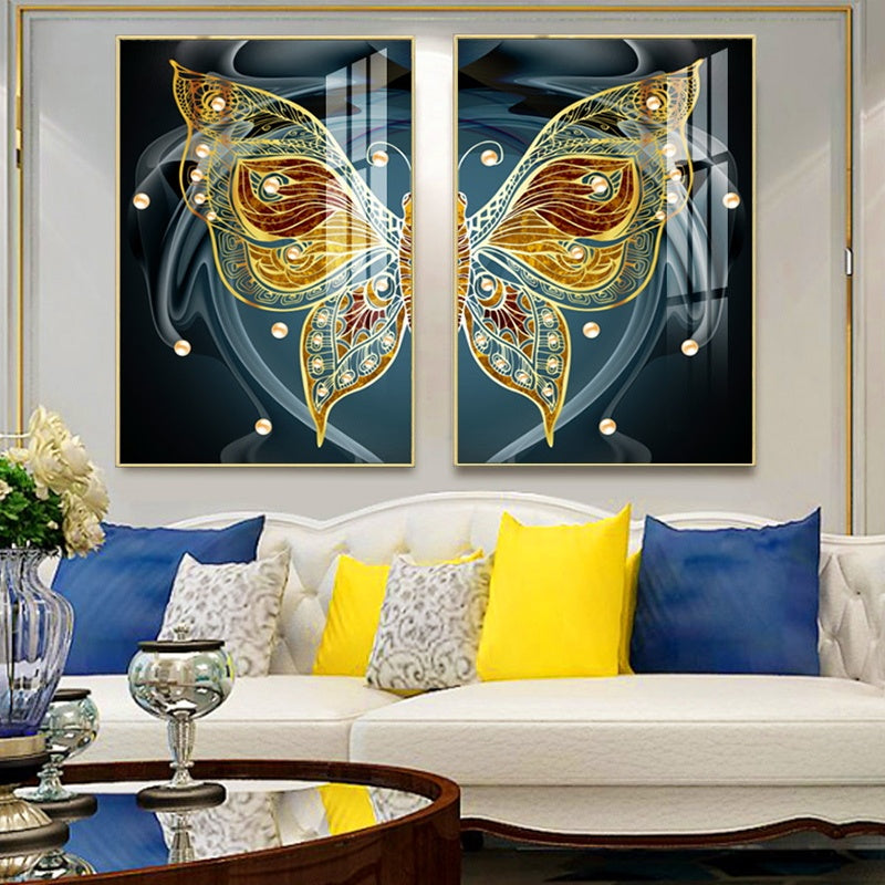 Kunstgalerie Wohnzimmer Dekorative Leinwand