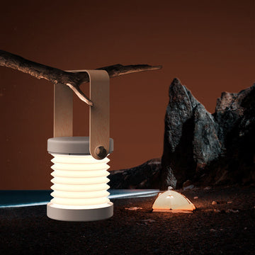 Lampe de lecture LED pliable et tactile, intensité variable, rechargeable par USB