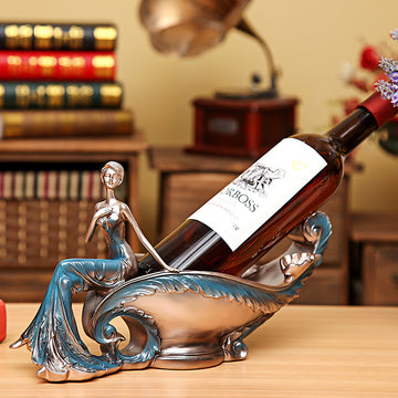Étagère à vin rouge Accessoires pour la maison Artisanat en résine Décoration Salon