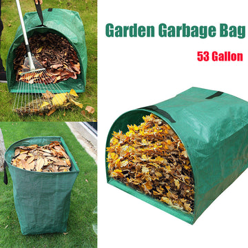 Pelle à poussière, sac poubelle de jardin, main courante, sac à feuilles de jardin